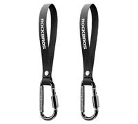 ROCKBROS Ganchos para manillar de bicicleta, colgador de bicicleta con bloqueo de seguridad para colgar bolsas y cascos, la tercera mano para bicicleta, motocicleta, silla de ruedas, equipaje,