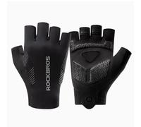 ROCKBROS Guantes Ciclismo Medio Dedo Antideslizante Guantes Deportivos Hombre Acolchado para Bicicleta Carretera MTB Deportes