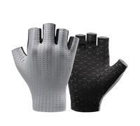 ROCKBROS Guantes Ciclismo Medio Dedo Ligro Transpirable Guantes Deportivos Hombre Mujer para Bicicleta Carretera MTB Deportes