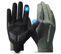 ROCKBROS Guantes de Ciclismo Antideslizante Guantes Transpirable con Pantalla Táctil para MTB Bicicleta Carretera Deportes Unisex M