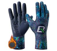 ROCKBROS Guantes de Ciclismo Guantes Antideslizantes Elásticos de Otoño e Invierno Guantes Bicicleta Montaña Carretera para Hombres Mujeres XL