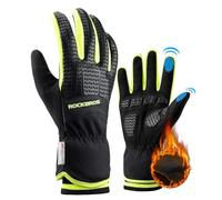 ROCKBROS Guantes de Invierno, Guantes Térmicos de Thinsulate Ciclismo Pantalla Táctil para Hombre Mujer, Guantes Cálidos para Bicicleta Running Senderismo
