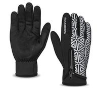 ROCKBROS Guantes Invierno para Bicicleta, Guantes Térmicos para Hombres Mujeres para MTB Bicicleta Carretera Ciclismo Compatible con Pantalla Táctil