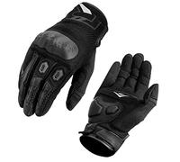 ROCKBROS Guantes Largos de Ciclismo, Guantes con Protección y Pantalla Táctil para Hombre y Mujer Dedo Completo Transpirable para Bicicleta de Montaña