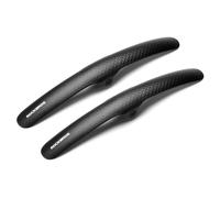 ROCKBROS Guardabarros Bicicleta Carretera Compatible con la Parte Delantera y Trasera, Guardabarros Ajustable con Soporte de Liberación Rápida, Accesorio de Ciclismo