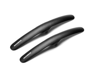 ROCKBROS Guardabarros Bicicleta Carretera Compatible con la Parte Delantera y Trasera, Guardabarros Ajustable con Soporte de Liberación Rápida, Accesorio de Ciclismo