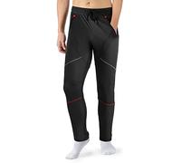 ROCKBROS Pantalones Ciclismo Invierno para Hombre, Pantalón Largo Térmico Anti Viento para Bicicleta MTB Correr Senderismo Deportes al Aire Libre