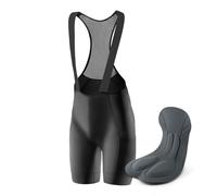 ROCKBROS Pantalones Cortos para Ciclismo con 4D Acolchado para Hombres, Culotte con Badana Verano Transpirable a Prueba de Golpes para Bicicleta de Carretera MTB