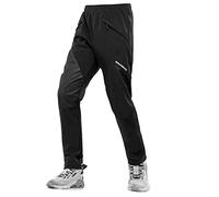 ROCKBROS Pantalones de Bicicleta Invierno, Pantalón Térmico a Prueba de Viento para MTB Ciclismo Senderismo Deportes al Aire Libre, Unisex