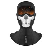 ROCKBROS Pasamontañas Anti-Viento Balaclava Cubierta Facial Elástica Máscara de Esquí para Motocicleta Ciclismo Senderismo Hombre y Mujeres