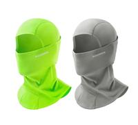 ROCKBROS Pasamontañas Anti Viento Transpirable para Deportes al Aire Libre Bicicleta Motocicleta Snowboard Esquí Ciclismo para Otoño Invierno Hombre y Mujer 2PCS