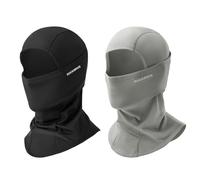 ROCKBROS Pasamontañas Anti Viento Transpirable para Deportes al Aire Libre Bicicleta Motocicleta Snowboard Esquí Ciclismo para Otoño Invierno Hombre y Mujer 2PCS