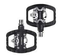 ROCKBROS Pedales Bicicleta Montaña Pedales Mixtos Automáticos SPD Ligero Plataforma Antideslizante 9/16 Pulgadas