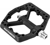 Rockbros Pedales de Bicicleta de Montaña Plataforma Nylon Fibra 11,5cm