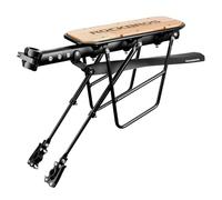 ROCKBROS Portaequipajes Bicicleta Trasero de Aluminio, Portabultos Bicicleta Liberación Rápida con Guardabarros, Soporte Trasero Ajustable para Bicicleta Montaña