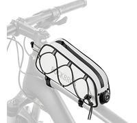 ROCKBROS Road to Sky Bolsa Manillar Bicicleta MTB, Bolsa Cuadro Tubo Superior Multifuncional para Bicicleta Montaña Carretera Ciclismo 0.7L