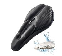 ROCKBROS Sillín Cubre Bicicleta Gel para Hombre Mujer, Cojín de Asiento de Bicicleta con Funda Impermeable, Sillín Cojín Suave para Bicicleta de Carretera y Montaña