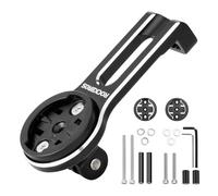 ROCKBROS Soporte Computadora de Bicicleta, Soporte para Manillar de Bicicleta Compatible con Garmin, Bryton, Soporte de Bicicleta Frontal para GPS, Cámara Deportiva, Luz Delantera