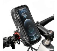 ROCKBROS Soporte Móvil Bicicleta, Bolsa Manillar Ciclismo Liberación Rápida, Porta Móvil para Teléfono 6,0 Pulgadas