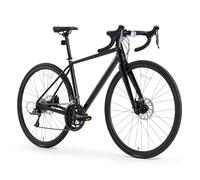 ROCKBROS SPIN W2M Bicicleta de Carretera, Cuadro de Aluminio 700C, Cambio Claris 2x8 Velocidades, Frenos de Disco Mecánicos, Ligera y Cómoda para Hombre y Mujer Largas Distancias, Violeta Oscuro L