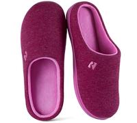 RockDove Zapatilla de dos Tonos y Espuma Viscoelástica para Mujer, 40/41 EU, Rosa Carmesí