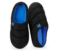 RockDove Zapatillas de Plumas con Espuma de Memoria para Hombre Campground, 44/45 EU, Negro Azul