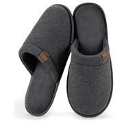 RockDove Zapatillas Hombre LiteStep de tejido waffle con espuma viscoelástica y suela antideslizante, 42/43 EU, Gris