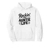 Rockeando Esta Vida de tía Sudadera con Capucha