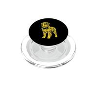 Rocker American Shepherd Punk Metal Rock and Roll Music Dog PopSockets PopGrip para MagSafe