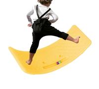 Rocker Board Children - Wobbler de base curva, movimiento de inclinación suave | Superficie de entrenamiento BALAY, juego de movimiento interno, plataforma de práctica motora con uso de Girl Boy