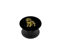 Rocker Cavalier King Charles Spaniel Punk Metal Dog PopSockets PopGrip Adhesivo