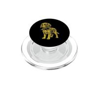 Rocker Cavalier King Charles Spaniel Punk Metal Dog PopSockets PopGrip para MagSafe