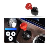 Rocker - Funda decorativa para llave de botón para coche con tres sabores de tabletas de perfume, práctica y fiable (rojo)