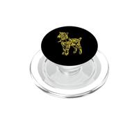 Rocker Goat Punk Metal Rock and Roll Música Cabra PopSockets PopGrip para MagSafe