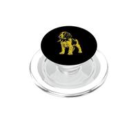 Rocker inglés Springer Spaniel Punk Metal Rock and Roll Dog PopSockets PopGrip para MagSafe