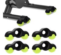 Rocker Plate Feet 4 Piezas, Indoor Cycling Snap Rocker Feet, Accesorios para Kickr Core 1 Rodillo, Adaptador para Pelotas Tenis de Ciclismo Indoor, Tennisballfüße für Wahoo Kickr Core 1 Roller Trainer