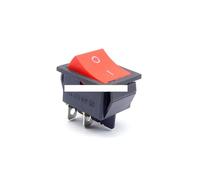 Rocker Power Switch 25 * 31mm 4 Pin 2 Position 16A 250V 20A 125VAC Red Button Switch KCD4-201