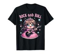 Rockera Niña, Rock and Roll Princesa, Niña Rock Camiseta
