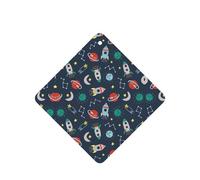 Rocket Clipart - Ambientador para coche, 10 unidades, diseño de naves espaciales, accesorios para colgar en el coche con cuerdas para decoración