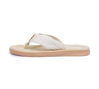 Rocket Dog Adios Womens Beige Webbing Flip Flop, Webbing Double Cream, 36