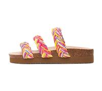 Rocket Dog Ashley Womens Cream Mule Sandal, multicolor, 39 EU