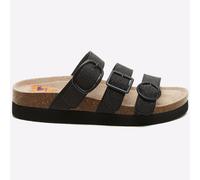 Rocket Dog Astor Mujer Casual Moda sin Cordones Purpurina Sandalias Negras