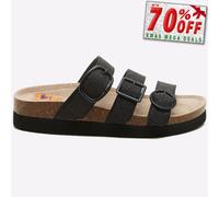 Rocket Dog Astor, Sandalia Mujer, Black, 36 EU