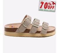 Rocket Dog Astor Mujer Casual Moda Sandalias sin Cordones Oro