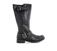 Rocket Dog Berry, Botas de Motorista Mujer, Lewis Negro, Numeric_36 EU