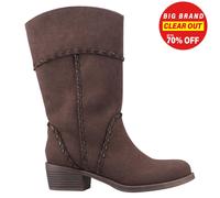 Rocket Dog Botas De Vaquera Para Mujeres Rowdy Moda Diseñador Marrón