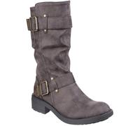 Rocket Dog - Botas moteras de piel sintético Trumble para chica mujer