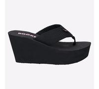 Rocket Dog Buzo Banda Mujer Vestido Casual Moda Sandalias sin Cordones Negro