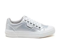 Rocket Dog Cheery Mujer Diario Comodidad Acolchada Zapatillas Metálico Plata