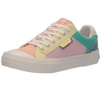 Rocket Dog Alegre, Zapatillas Mujer, Bloque de Colores Arco Iris, 38.5 EU
